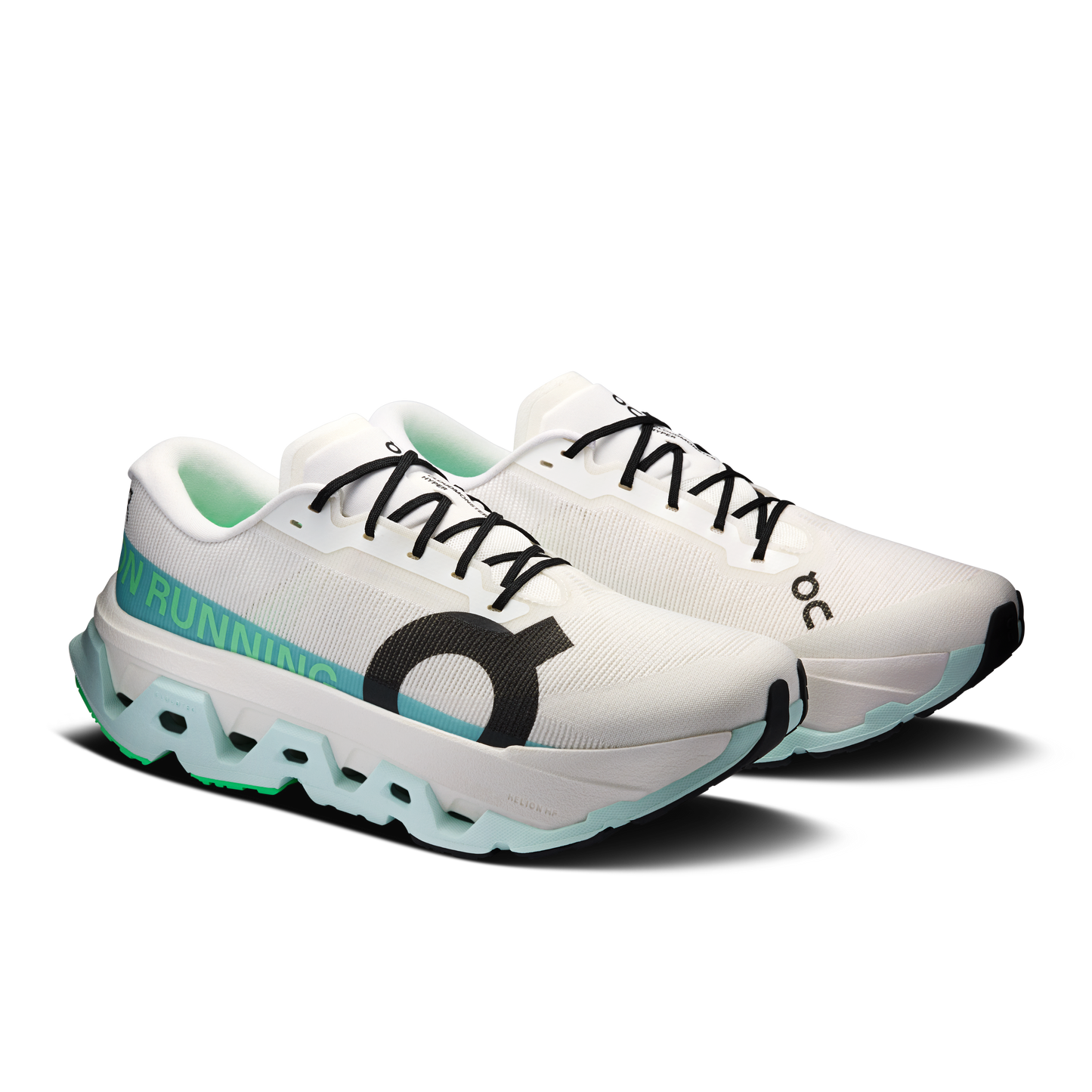 On Running Men's Cloudmonster 3 Hyper Shoes - Ivory / Flurry