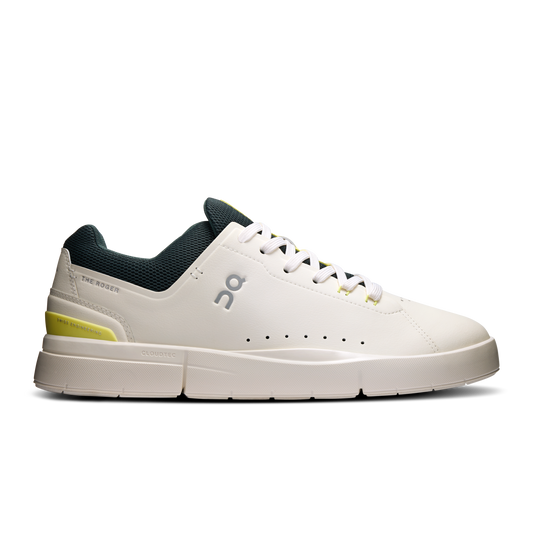 On Running Men's The Roger Advantage Shoes - Ivory / Evergreen