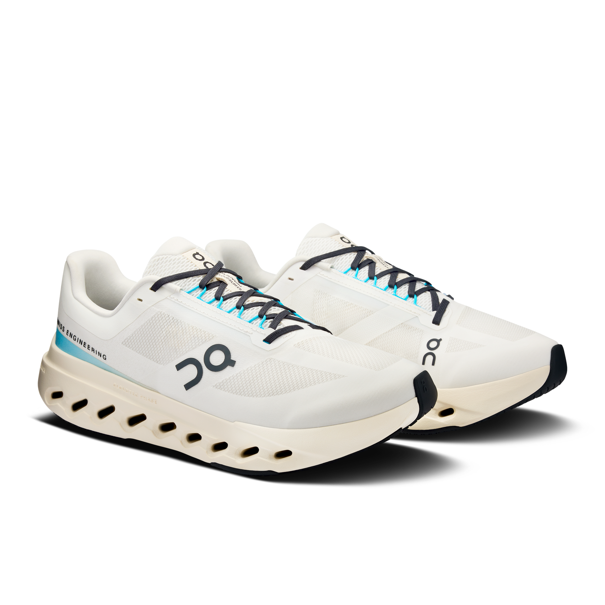 On Running Men's Cloudsurfer Next Wide Shoes - Ivory / Dew - Shopsportive