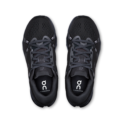 On Running Women's Cloudsurfer 2 Wide Shoes - Black / Black - Shopsportive