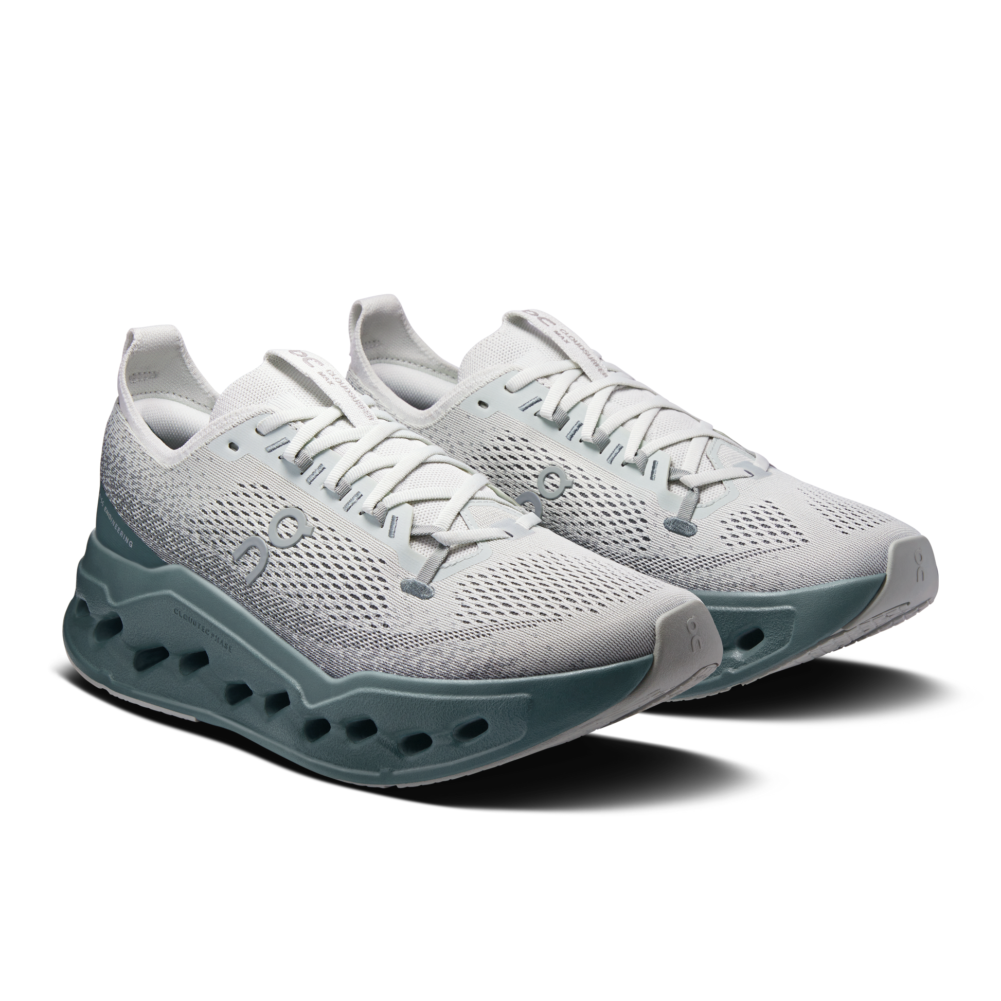 On Running Men's Cloudsurfer Max Shoes - Iceberg / Olive - Shopsportive