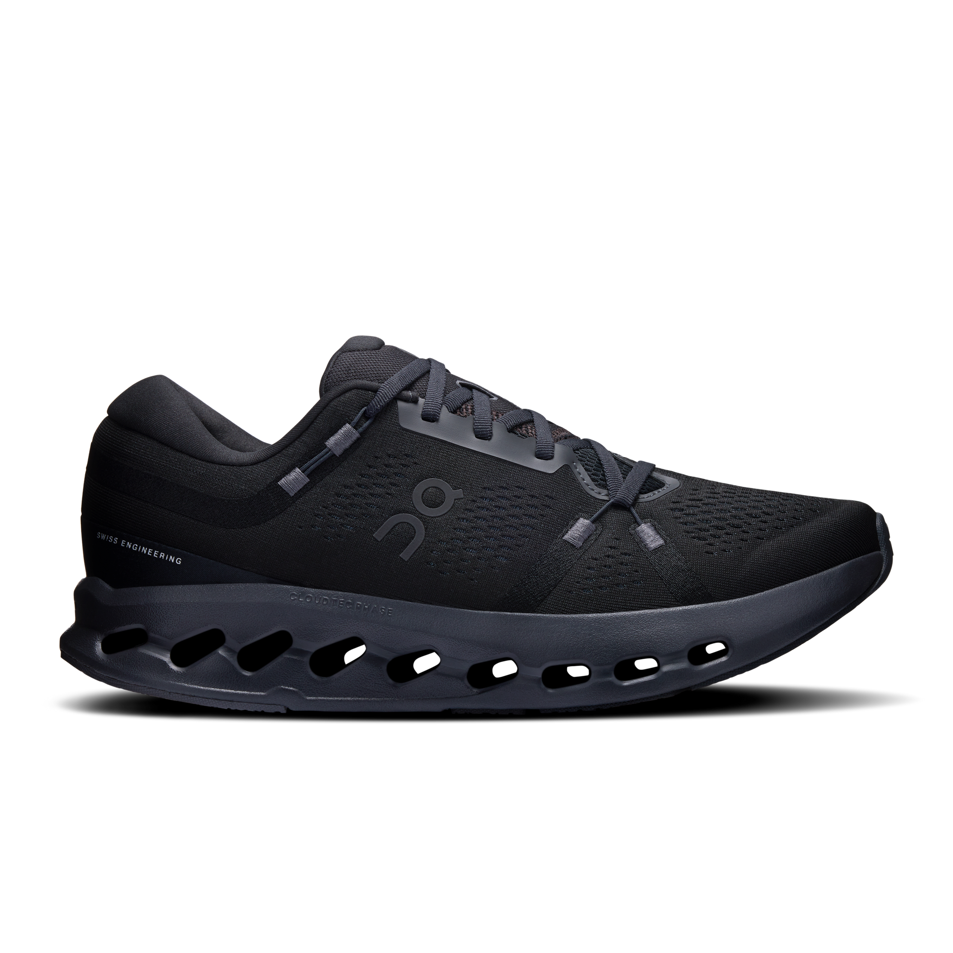 On Running Men's Cloudsurfer 2 Wide Shoes - Black / Black - Shopsportive
