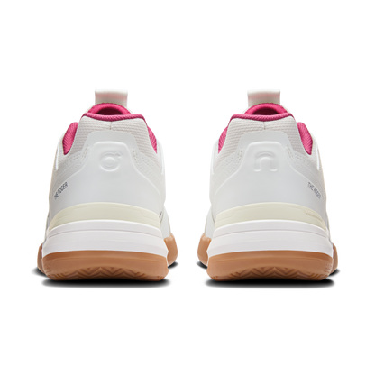 On Running Women's The Roger Clubhouse Pro Shoes - Ivory / Grenadine - Shopsportive