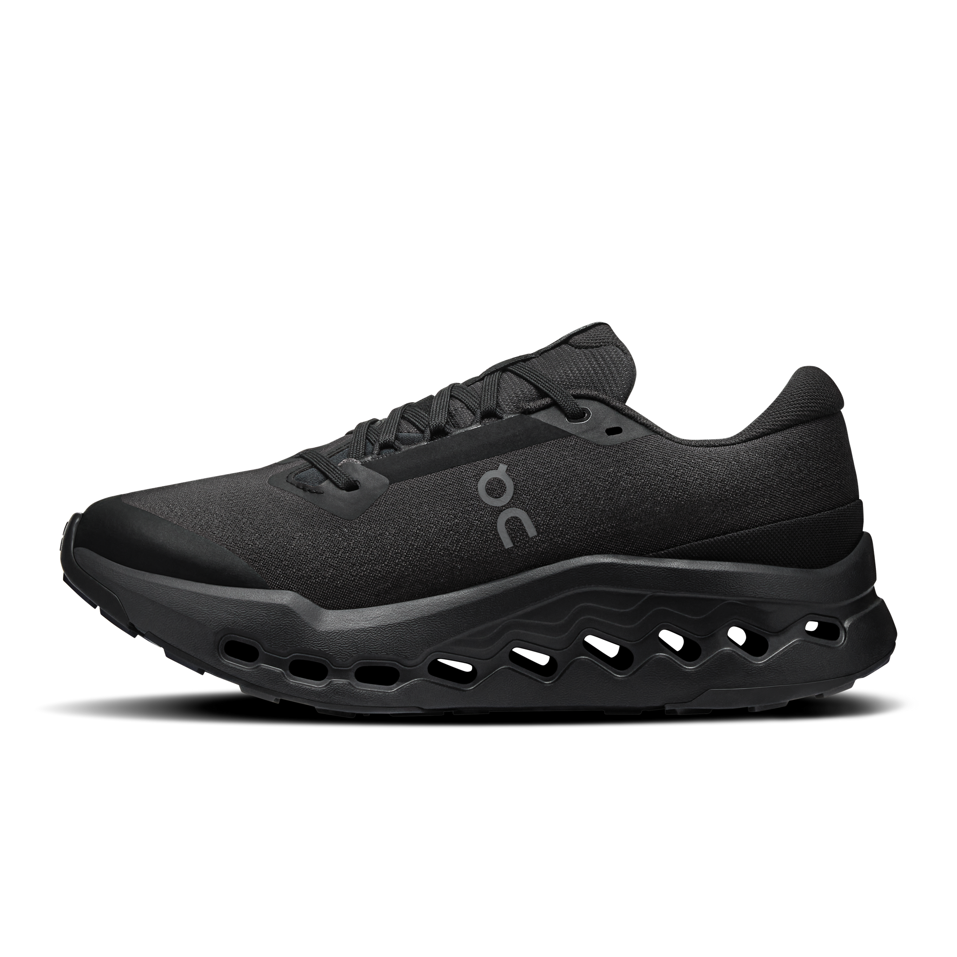 On Running Women's Cloudsurfer Trail 2 Waterproof Shoes - Black / Black - Shopsportive