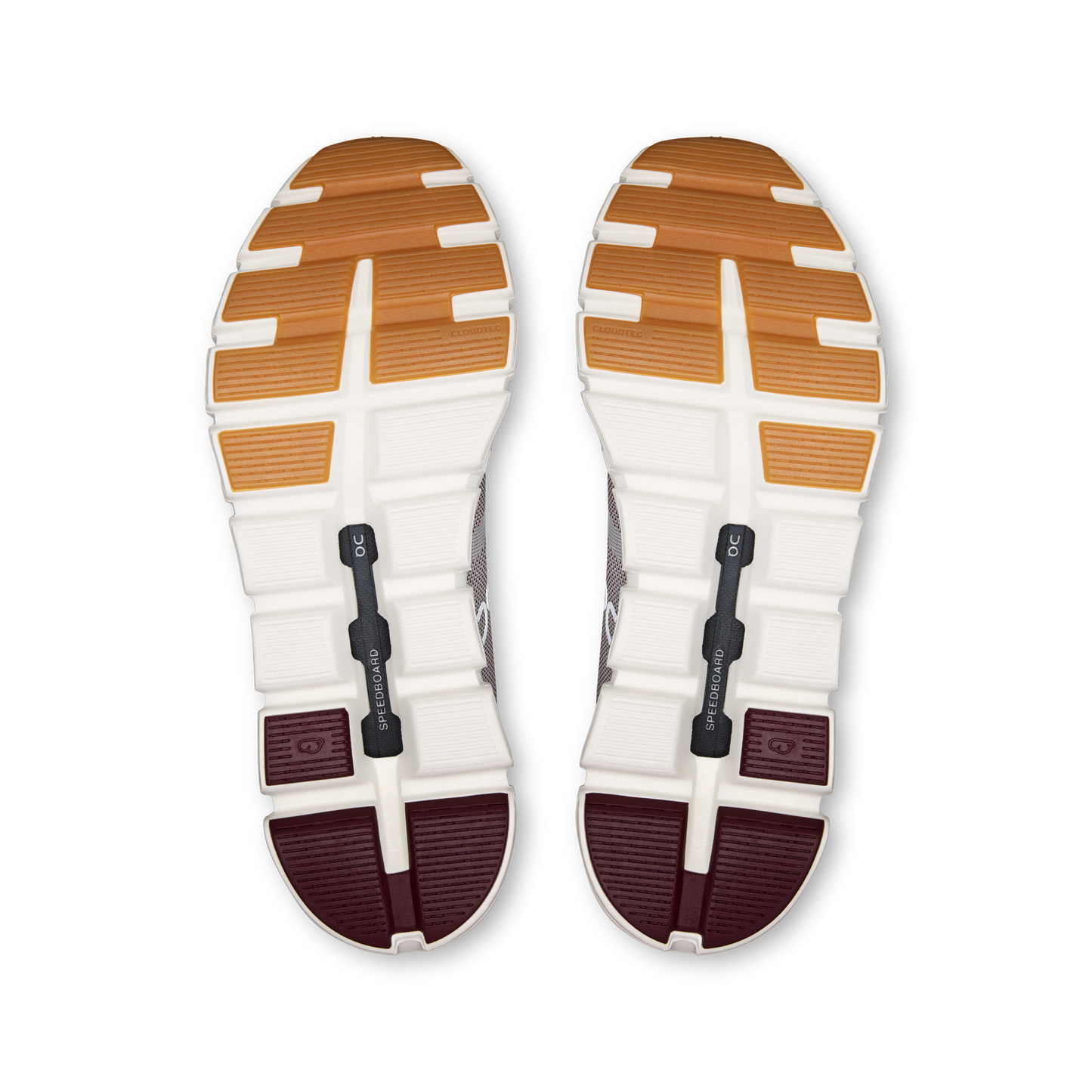 On Running Men's Cloud 6 Versa Shoes - Silver / Maroon
