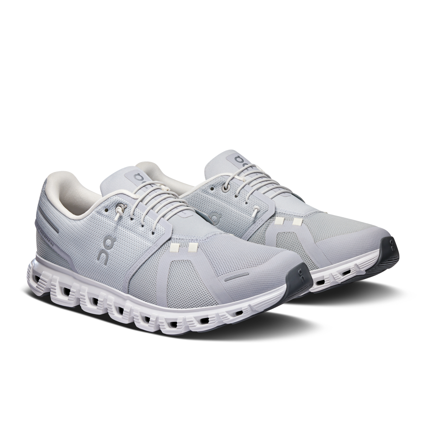 On Running Men's Cloud 6 Shoes - Glacier / White