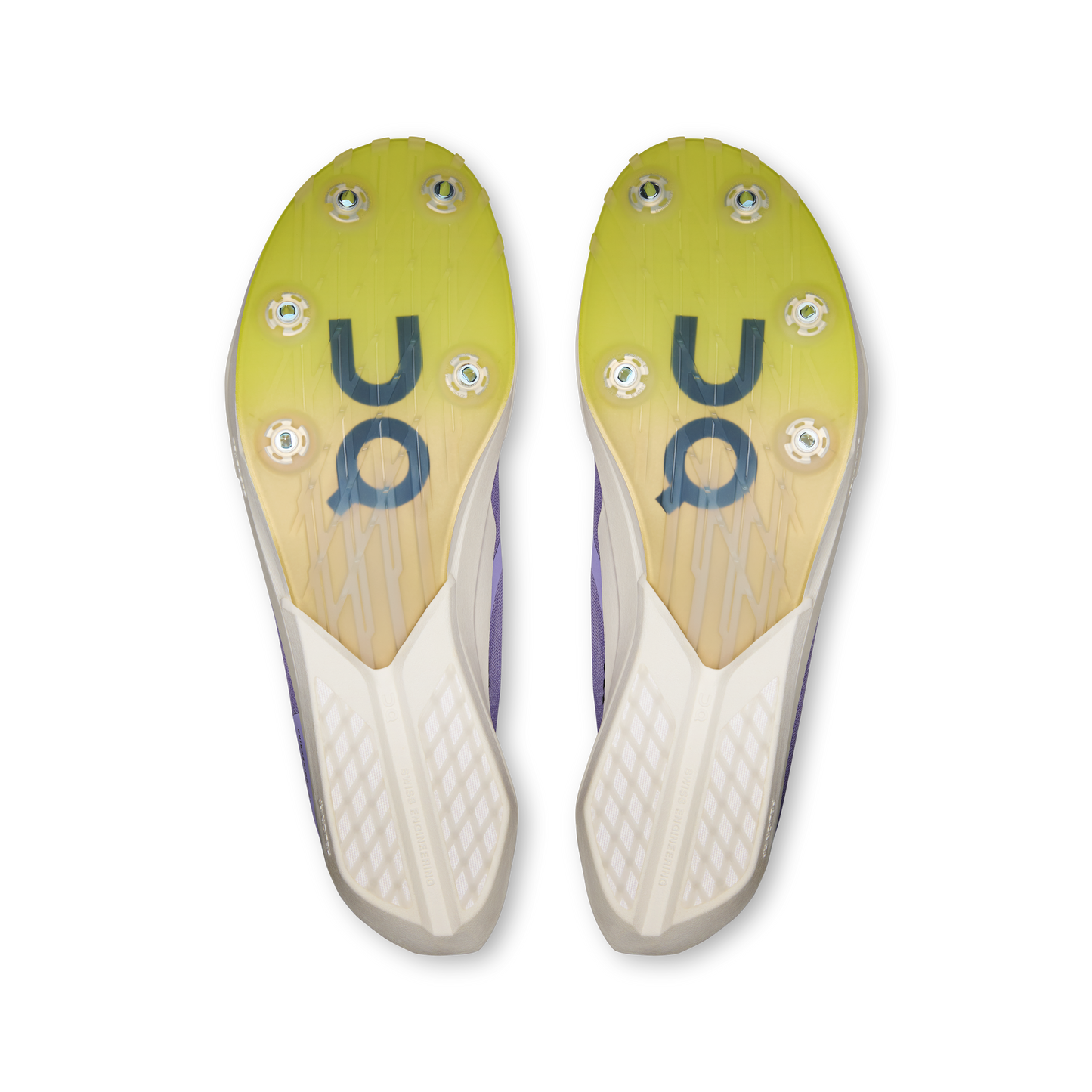 On Running Men's Cloudspike Amplius 2 Shoes - Bloom / Lime