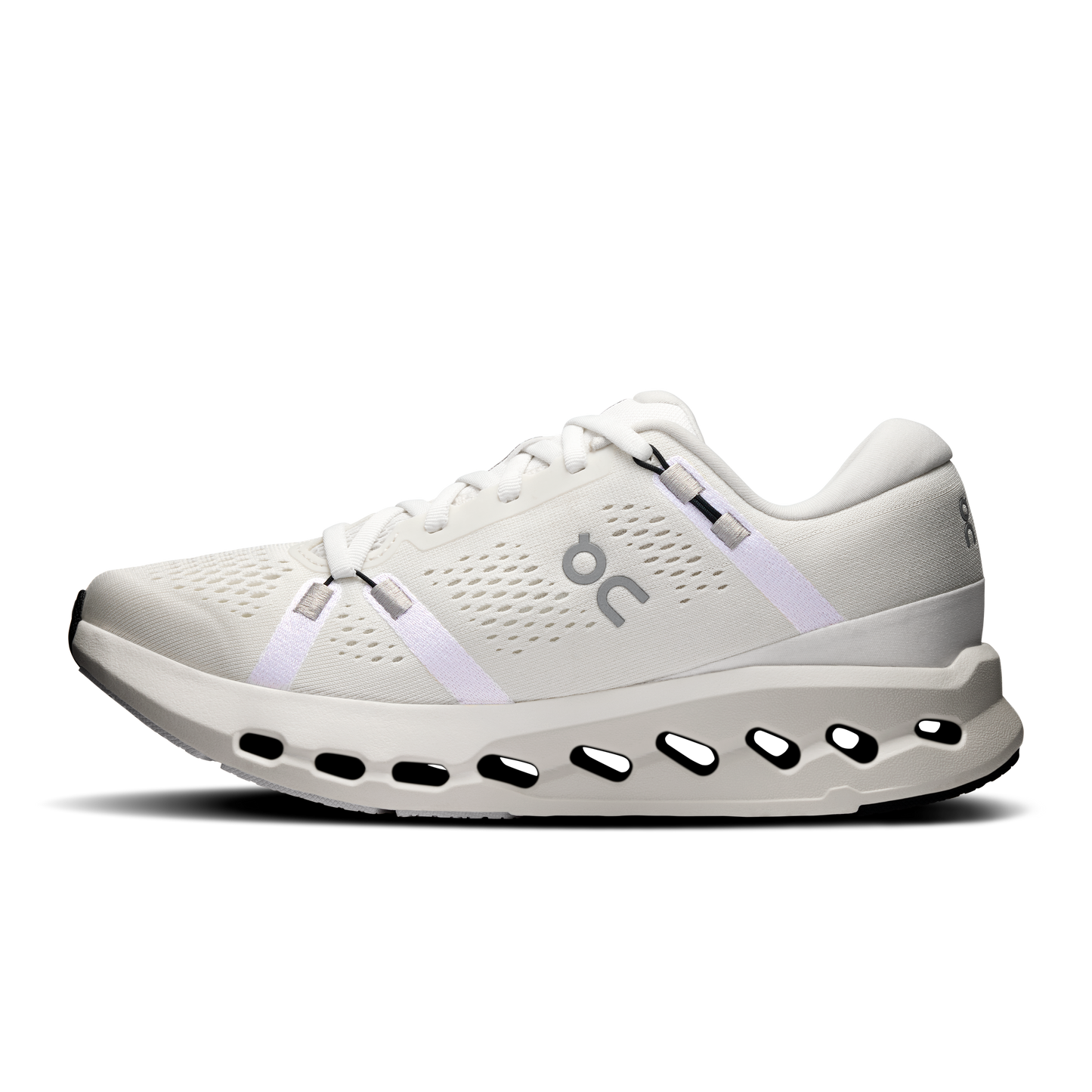 On Running Women's Cloudsurfer 2 Wide Shoes - Ivory / Ivory - Shopsportive