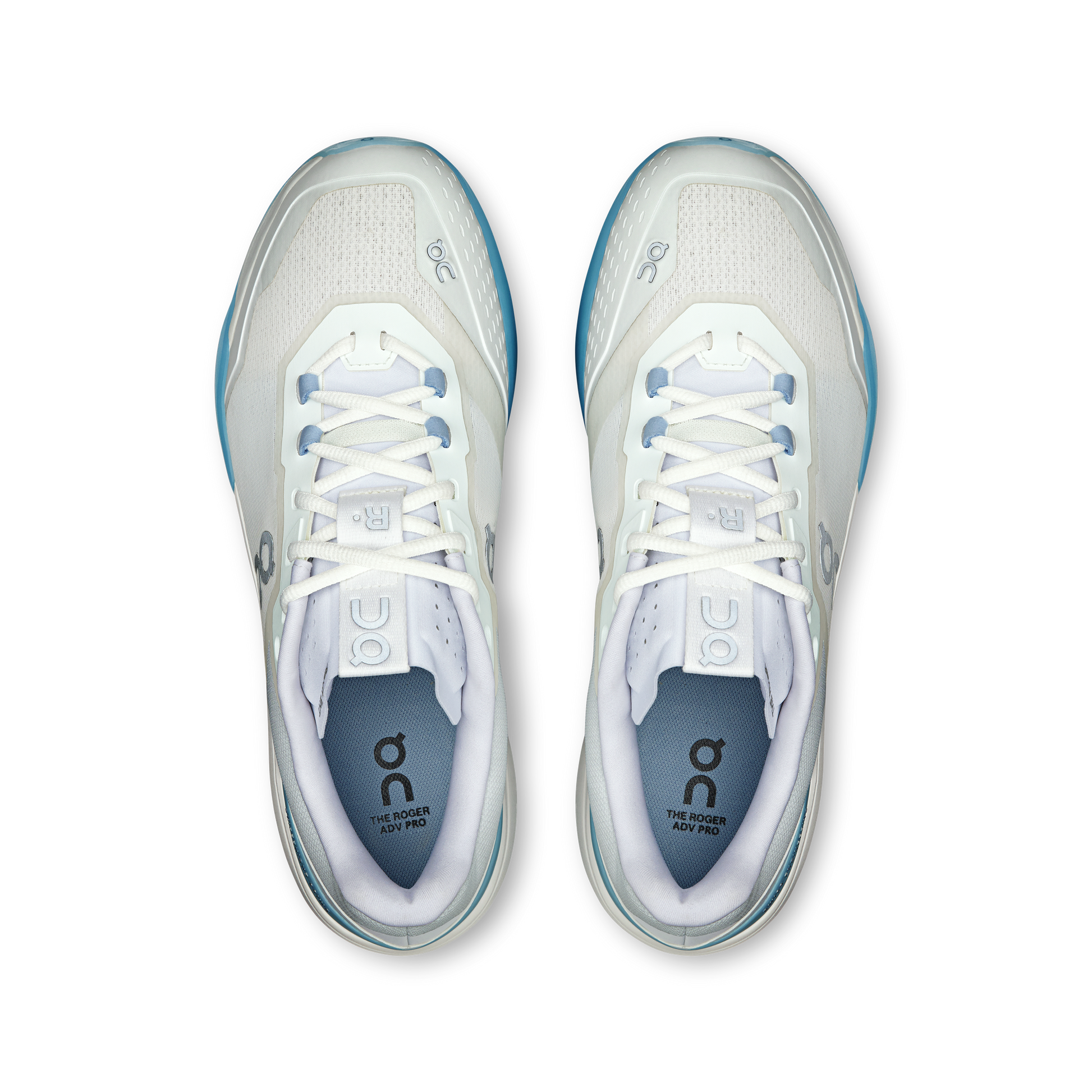On Running Men's The Roger Advantage Pro Shoes - White / Chambray - Shopsportive