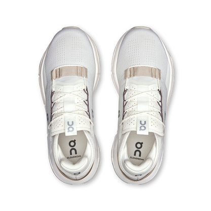 On Running Women's Cloudnova 2 Shoes - Ice / Sand - Shopsportive