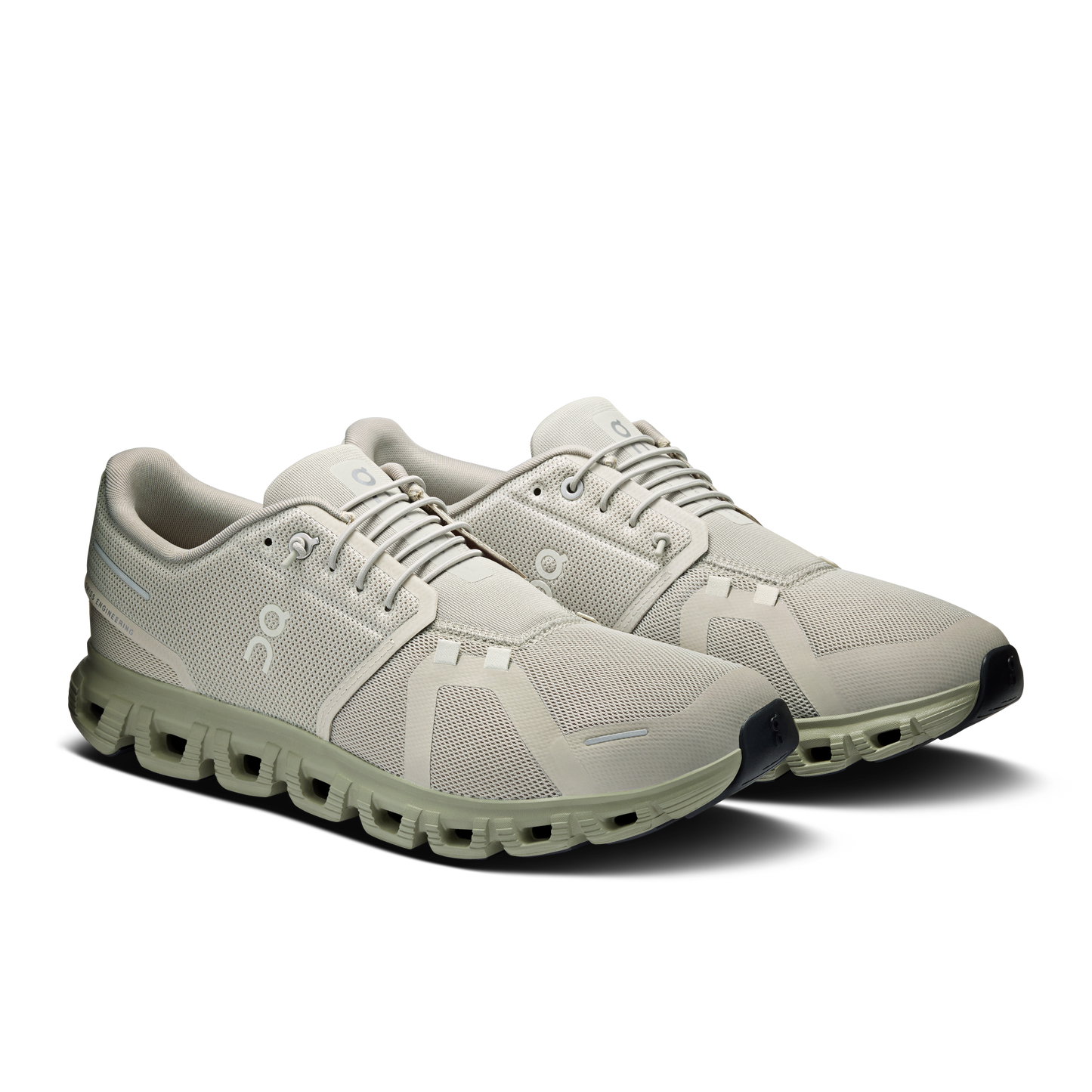 On Running Men's Cloud 6 Shoes - Brume / Olive