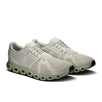 On Running Men's Cloud 6 Shoes - Brume / Olive