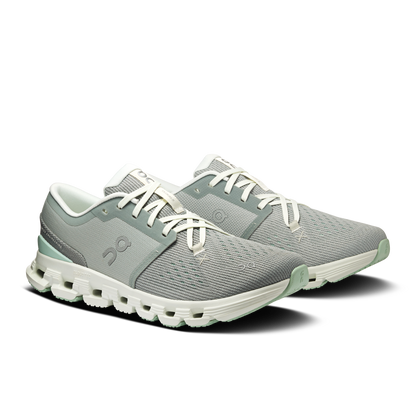On Running Women's Cloud X 4 Shoes - Tin / Iceberg - Shopsportive