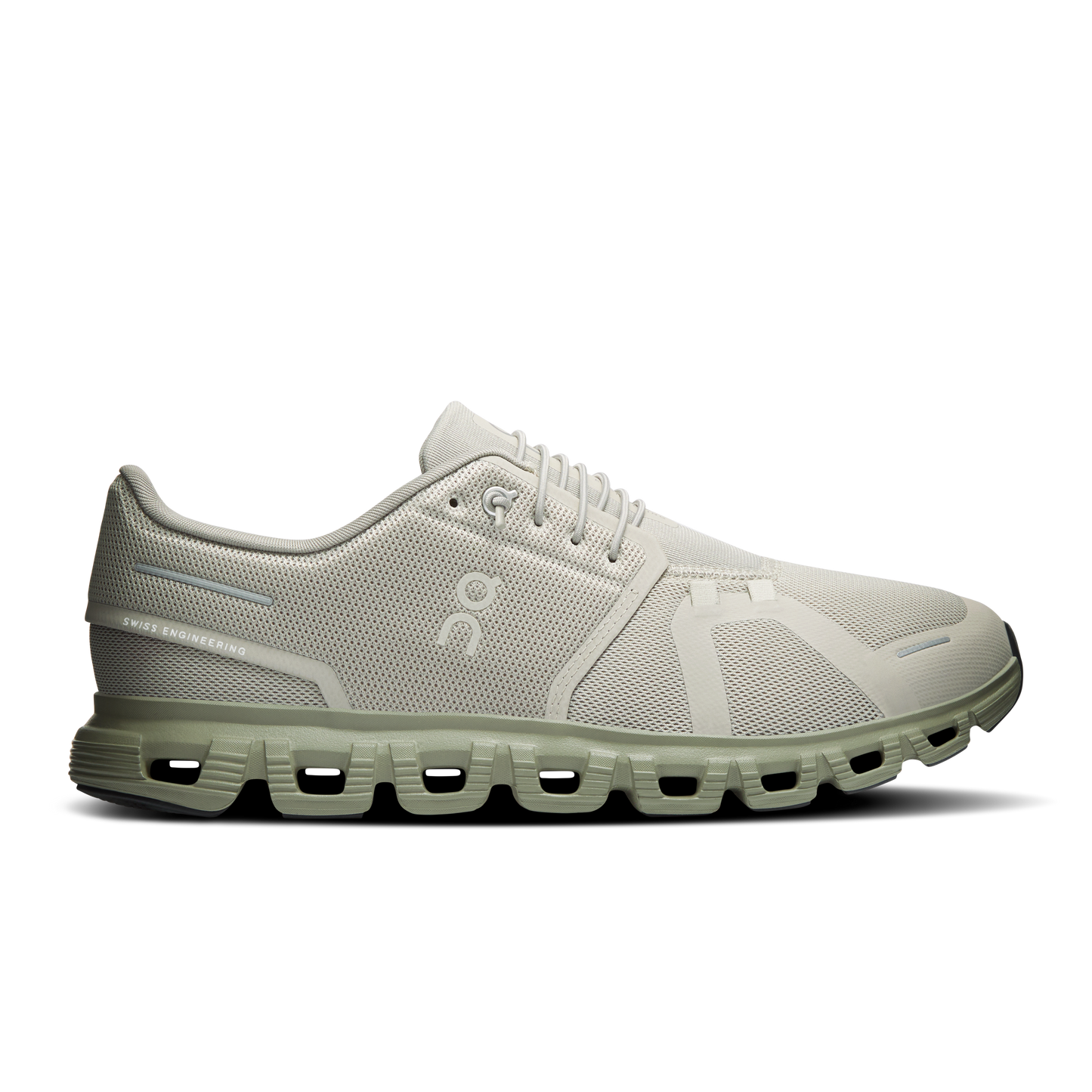 On Running Men's Cloud 6 Shoes - Brume / Olive