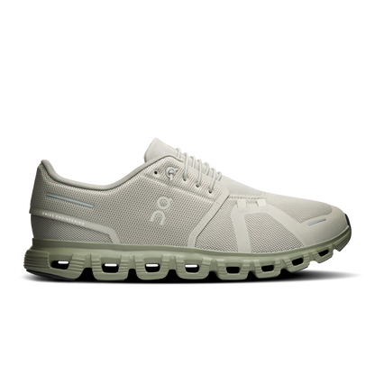 On Running Men's Cloud 6 Shoes - Brume / Olive