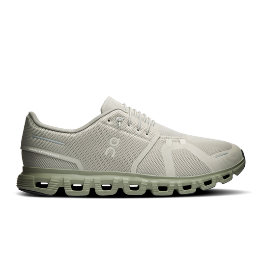 On Running Men's Cloud 6 Shoes - Brume / Olive - Shopsportive