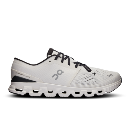 On Running Men's Cloud X 4 Shoes - Ivory / Black - Shopsportive