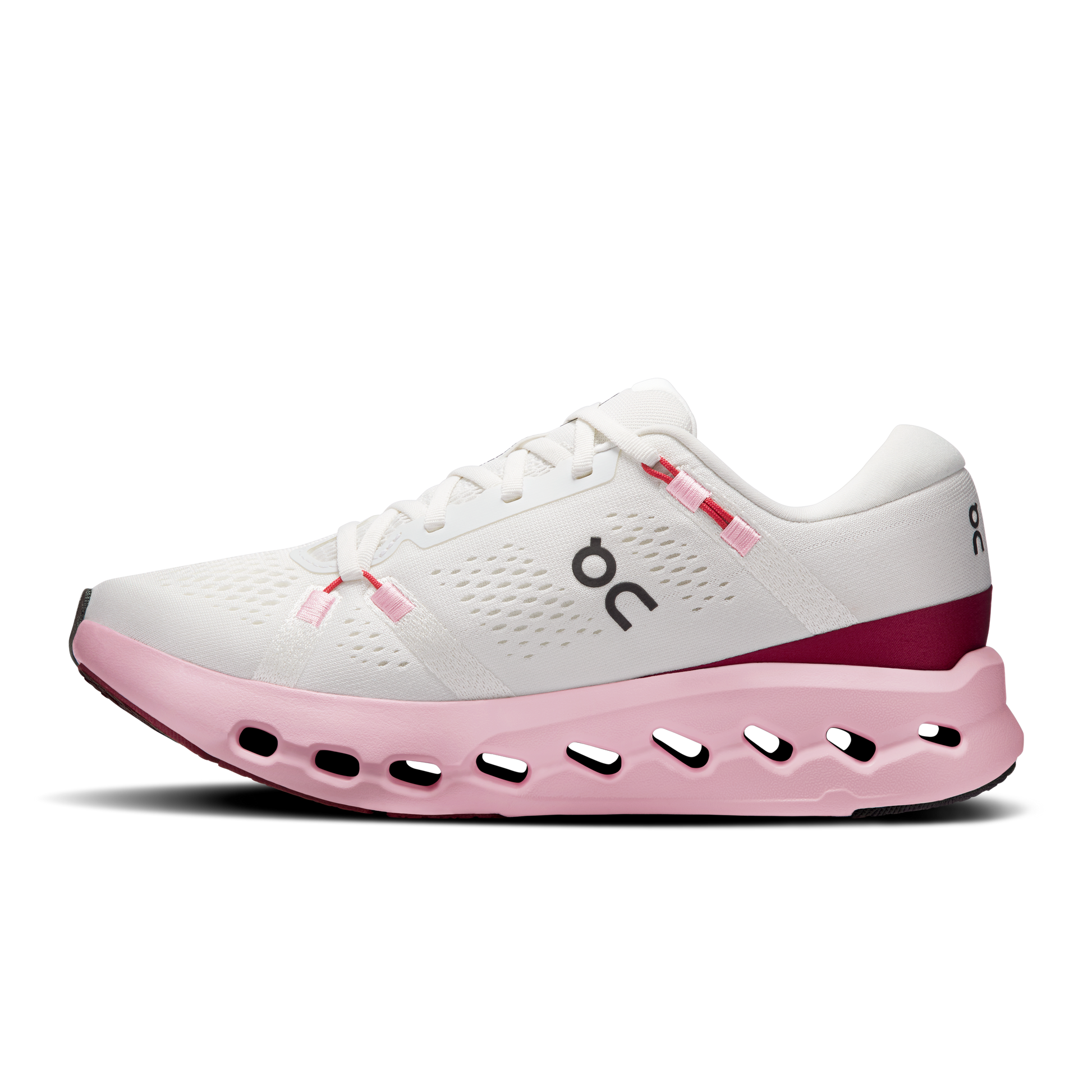 On Running Women's Cloudsurfer 2 Shoes - Ivory / Peony - Shopsportive