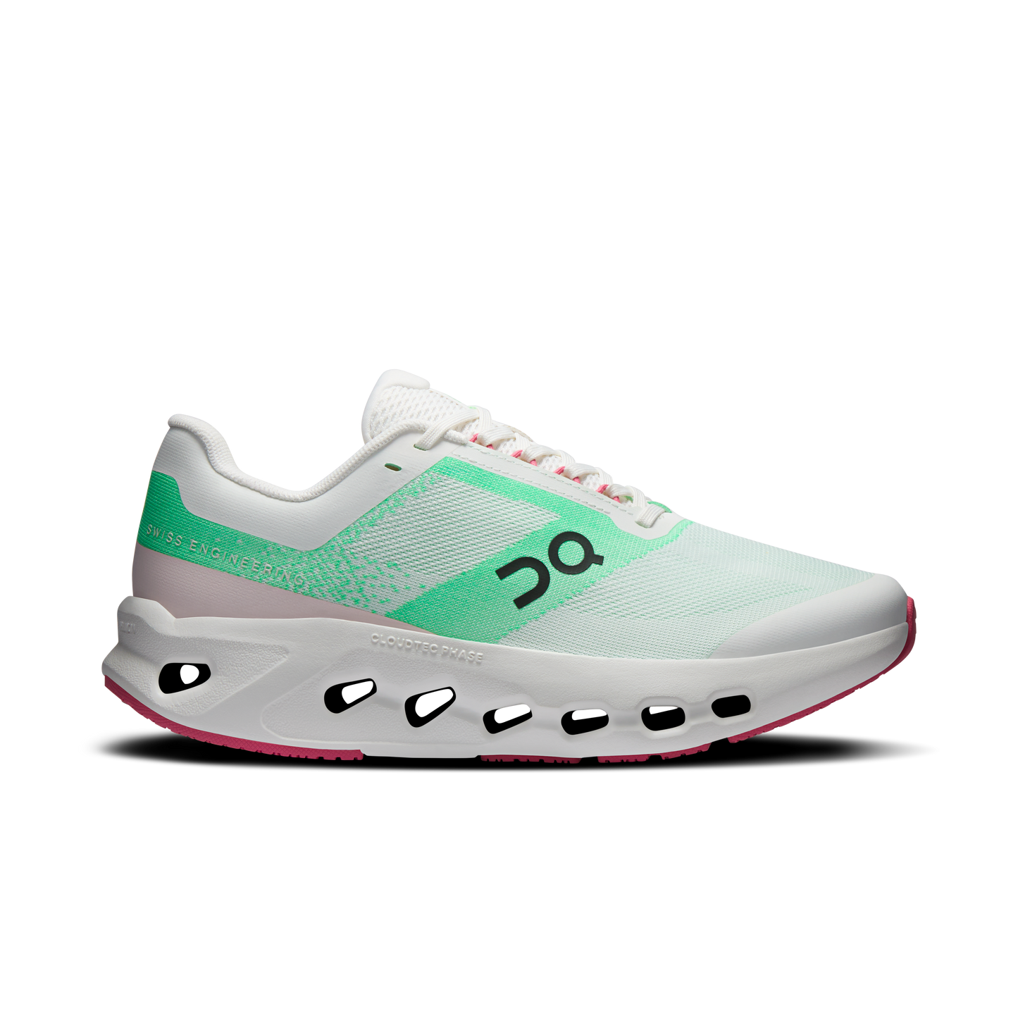 On Running Kids' Cloudsurfer Youth Shoes - Verdite / Ivory