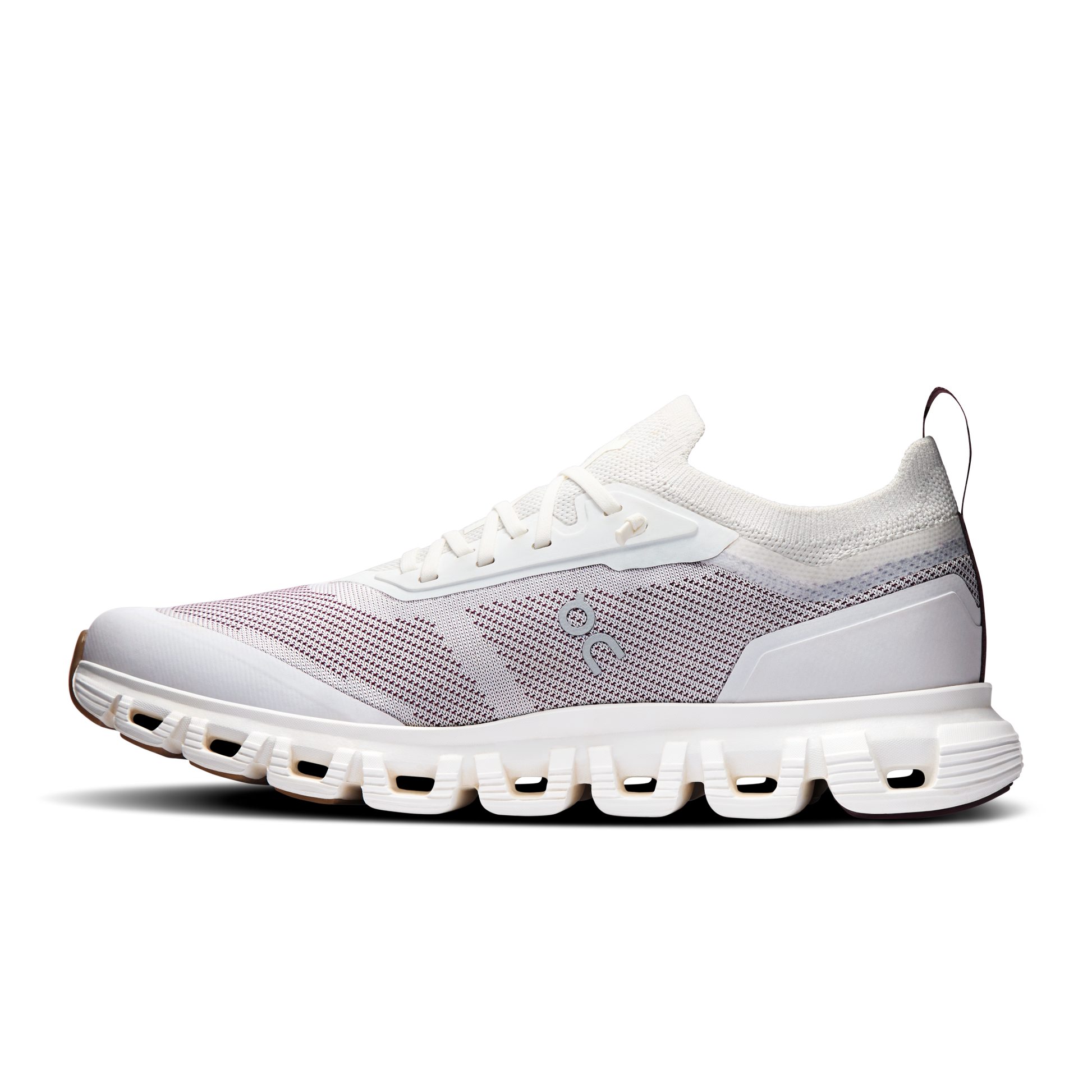 On Running Women's Cloud 6 Versa Shoes - Ice / Maroon - Shopsportive