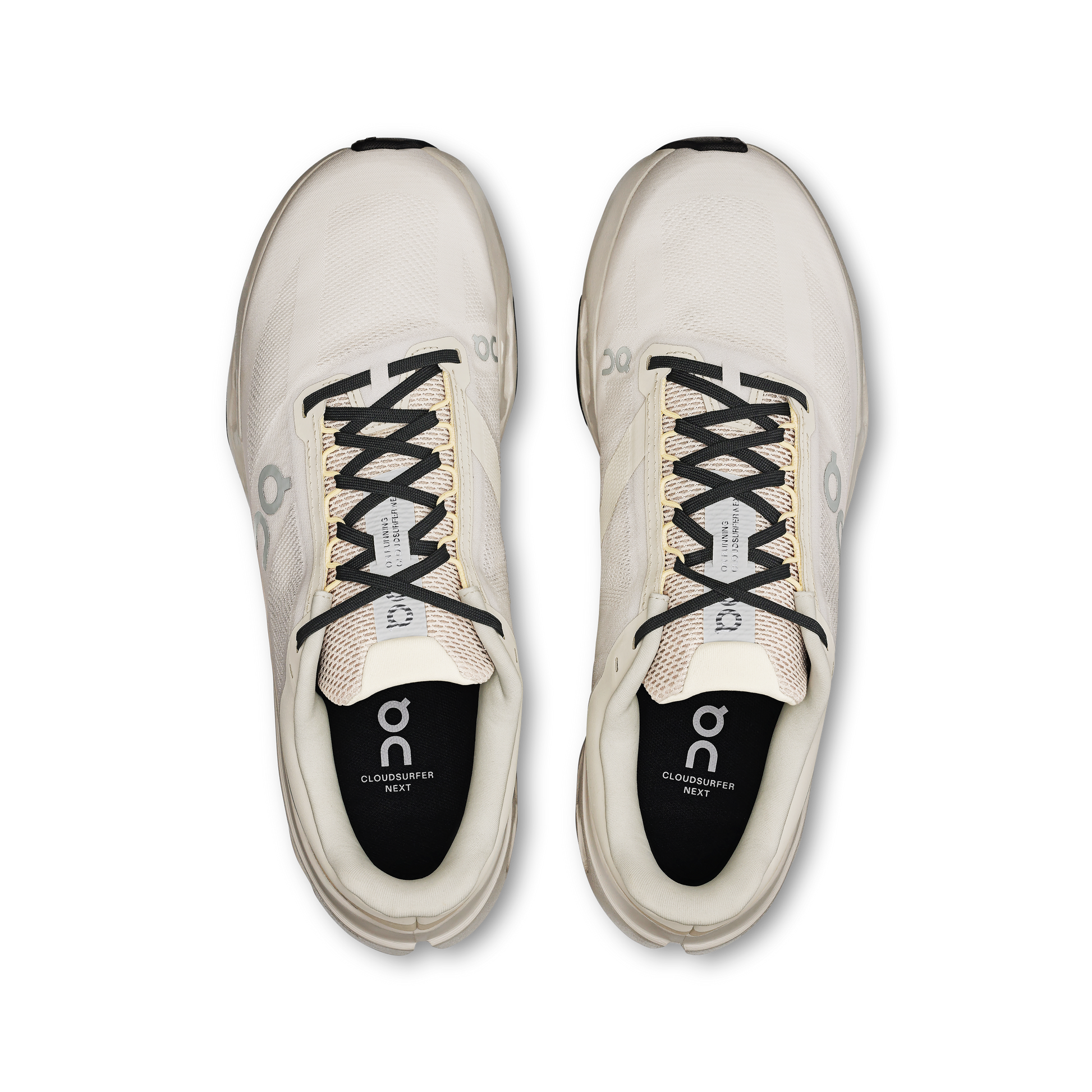On Running Men's Cloudsurfer Next Shoes - Ivory / Silver - Shopsportive