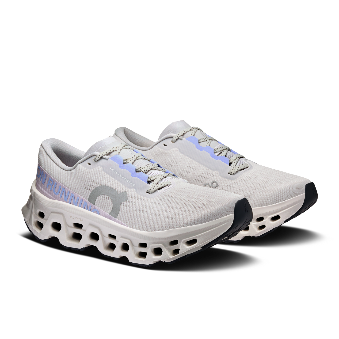 On Running Women's Cloudmonster 3 Shoes - Frost / Ivory
