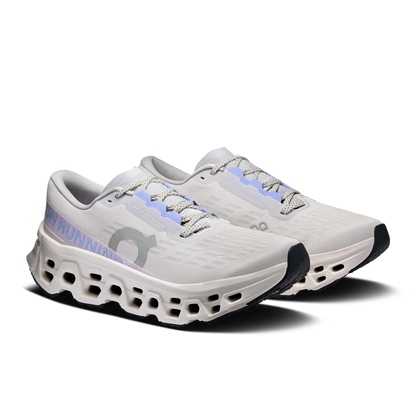 On Running Women's Cloudmonster 3 Shoes - Frost / Ivory