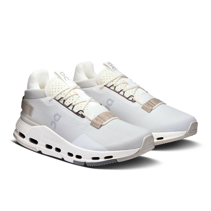 On Running Women's Cloudnova 2 Shoes - Ice / Sand - Shopsportive