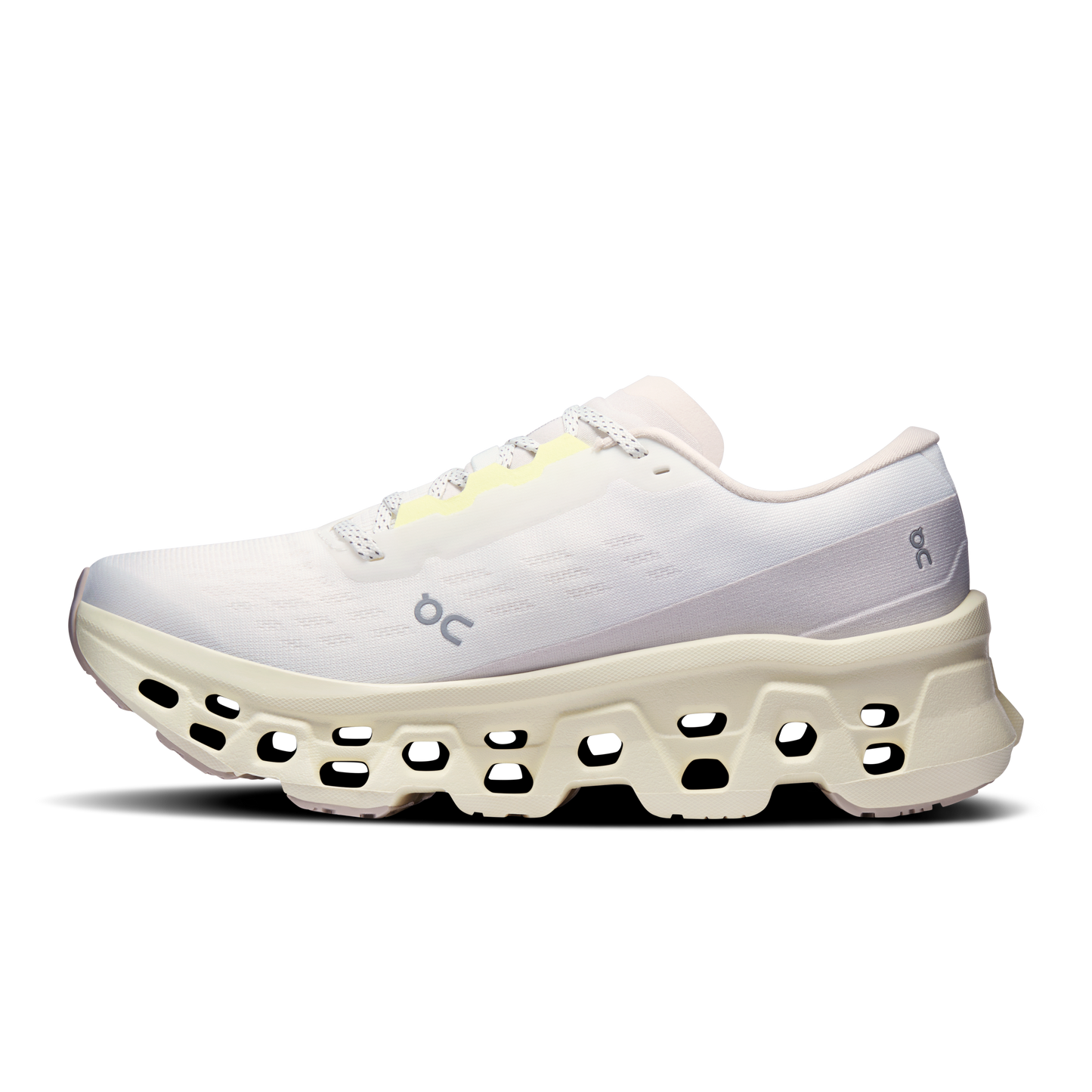 On Running Women's Cloudmonster 3 Shoes - Ivory / Seedling - Shopsportive