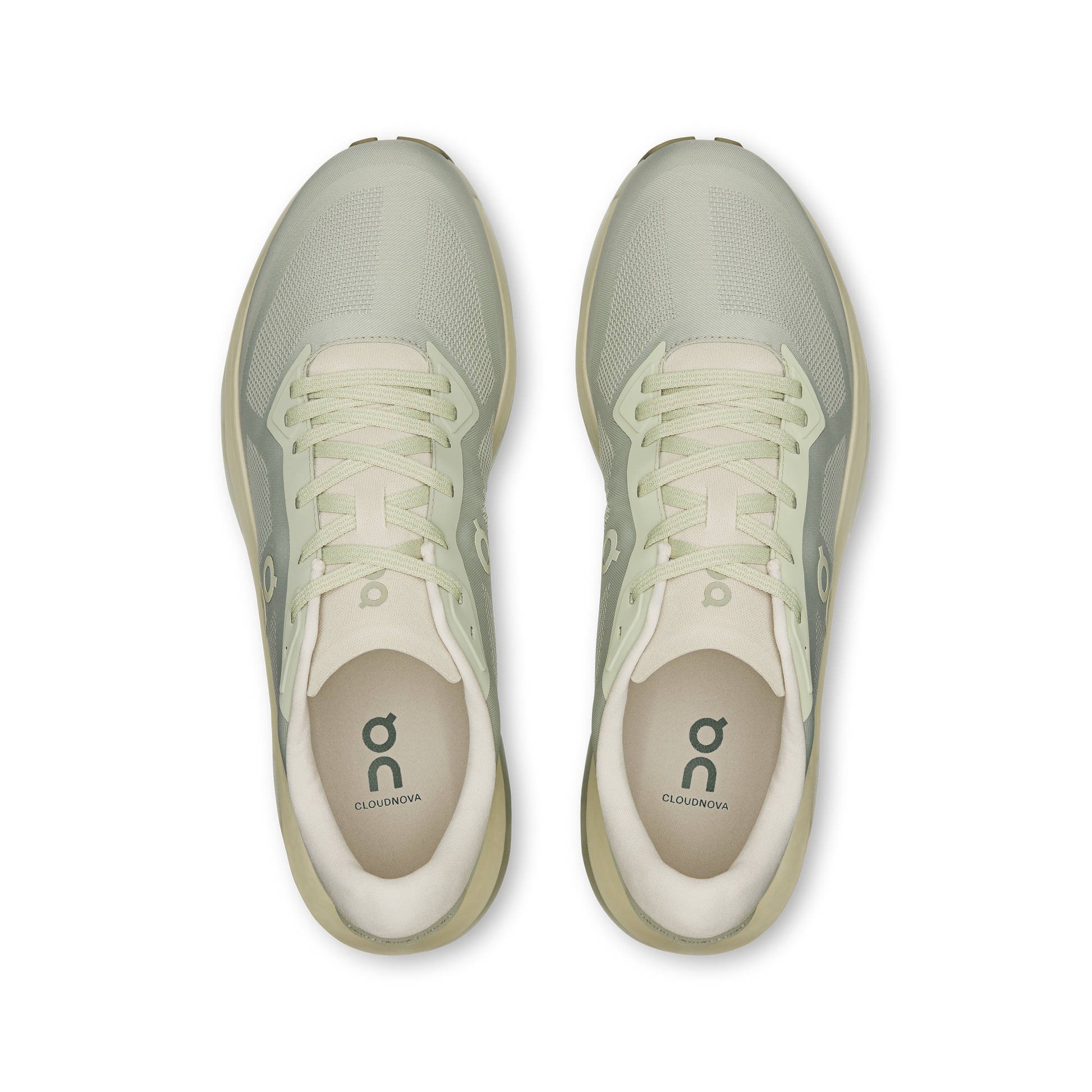 On Running Men's Cloudzone Shoes - Chalk / Pelican - Shopsportive