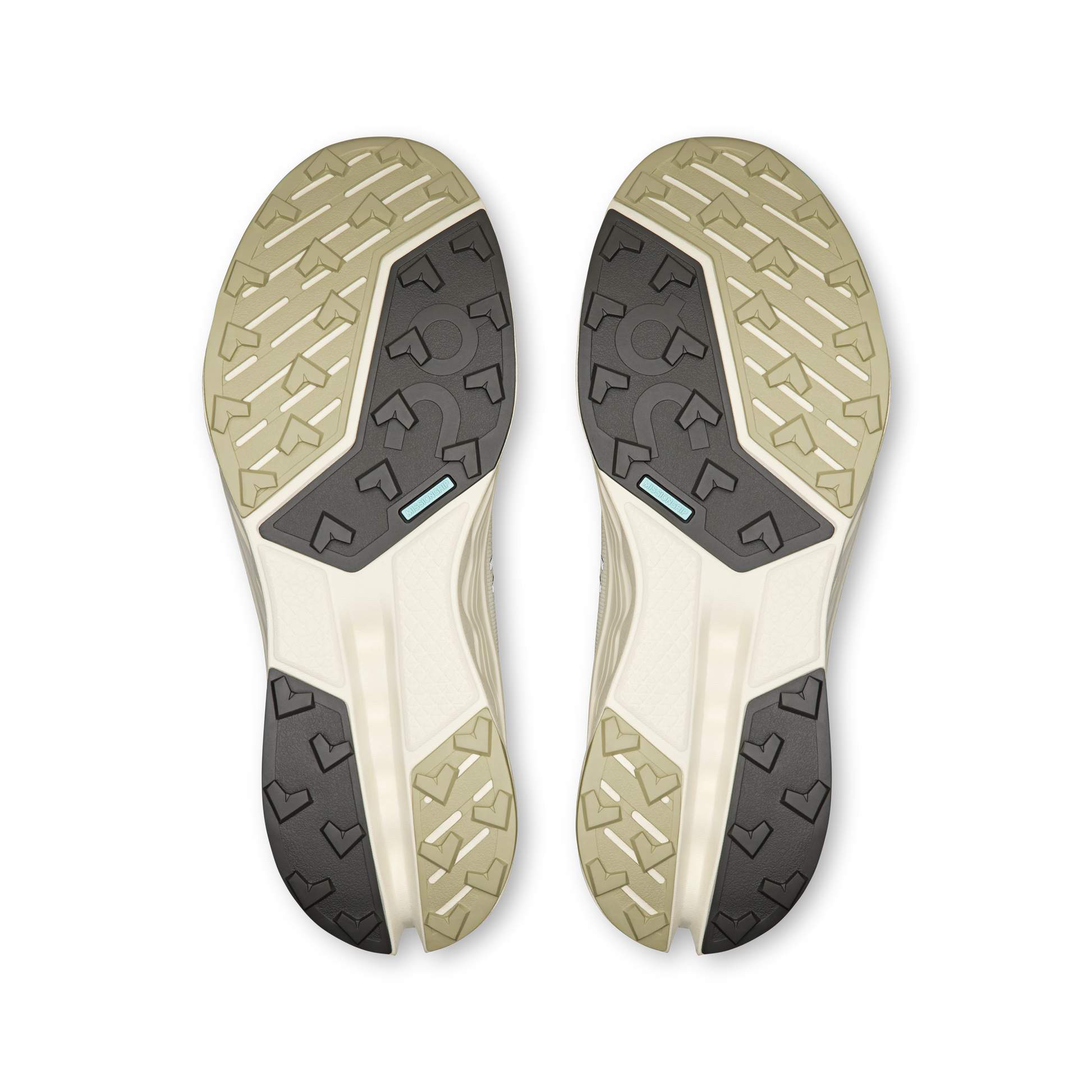 On Running Men's Cloudsurfer Trail 2 Shoes - Chalk / Ghost - Shopsportive