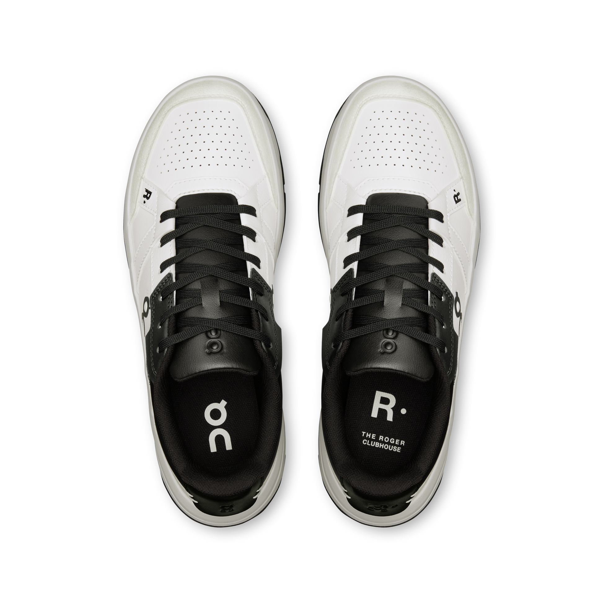 On Running Women's The Roger Clubhouse Shoes - White / Black - Shopsportive