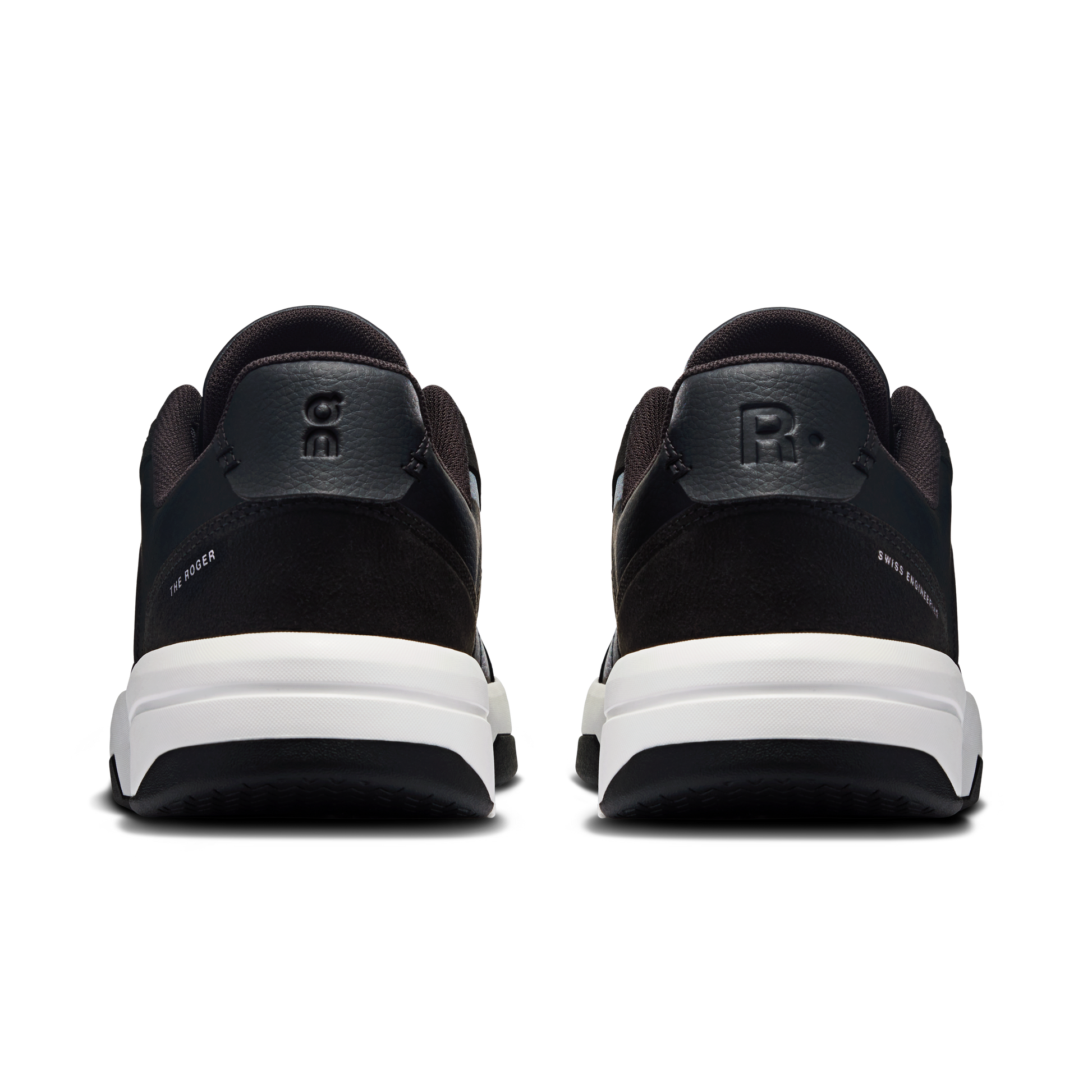 On Running Men's The Roger Clubhouse Shoes - Black / White - Shopsportive