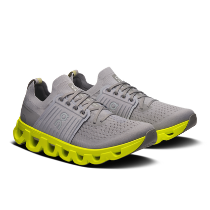 On Running Men's Cloudswift 4 Shoes - Alloy / Lime - Shopsportive