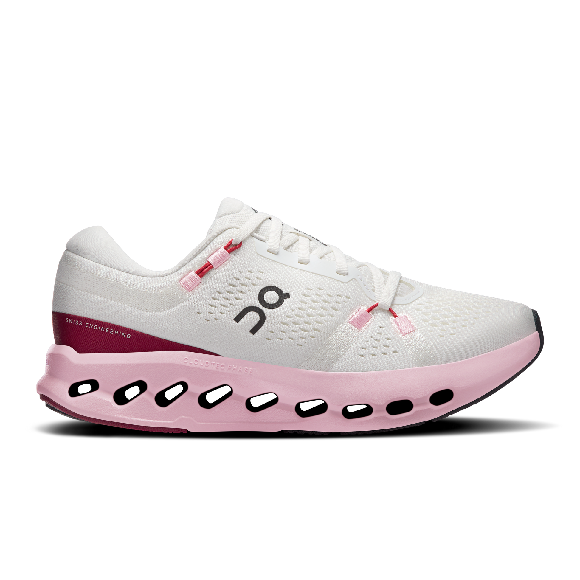 On Running Women's Cloudsurfer 2 Shoes - Ivory / Peony - Shopsportive