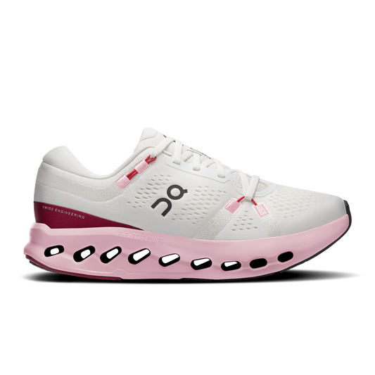On Running Women's Cloudsurfer 2 Shoes - Ivory / Peony - Shopsportive