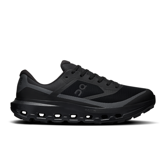 On Running Men's Cloudvista 3 Waterproof Shoes - Black / Black