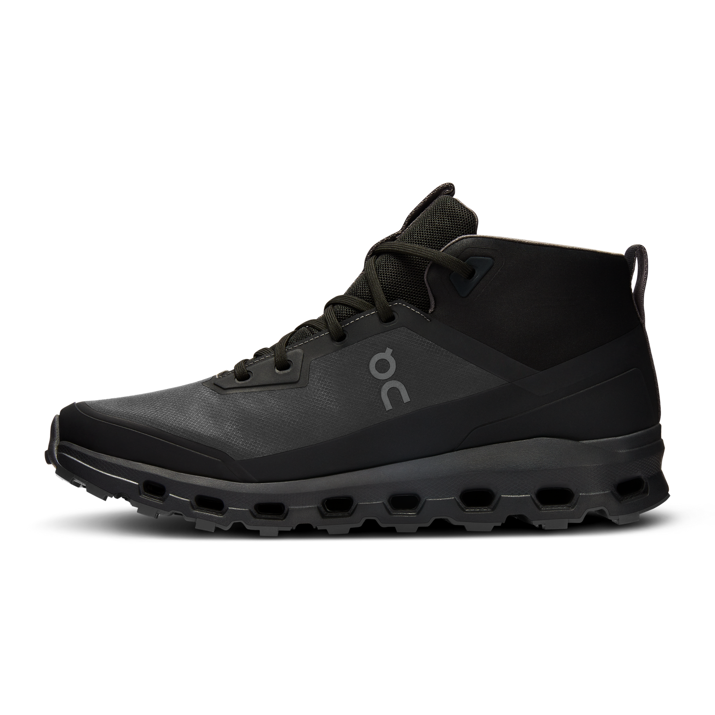 On Running Men's Cloudroam Waterproof Shoes - Black / Eclipse