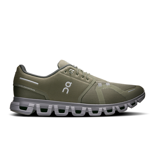 On Running Men's Cloud 6 Shoes - Olive / Eclipse - Shopsportive