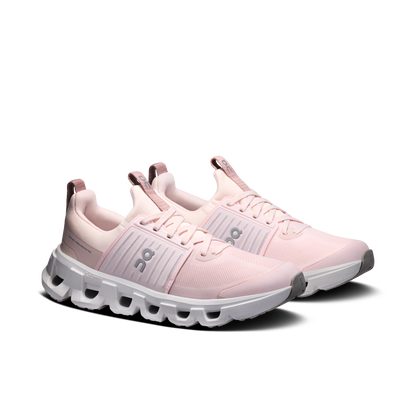 On Running Kids' Cloudswift Youth Shoes - Salt / White