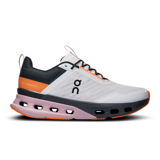 On Running Women's Cloudnova X Shoes - Frost / Orange