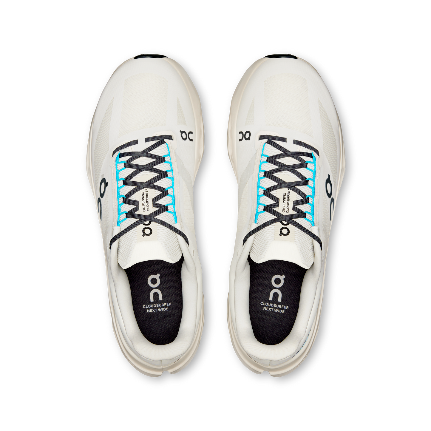 On Running Men's Cloudsurfer Next Wide Shoes - Ivory / Dew - Shopsportive