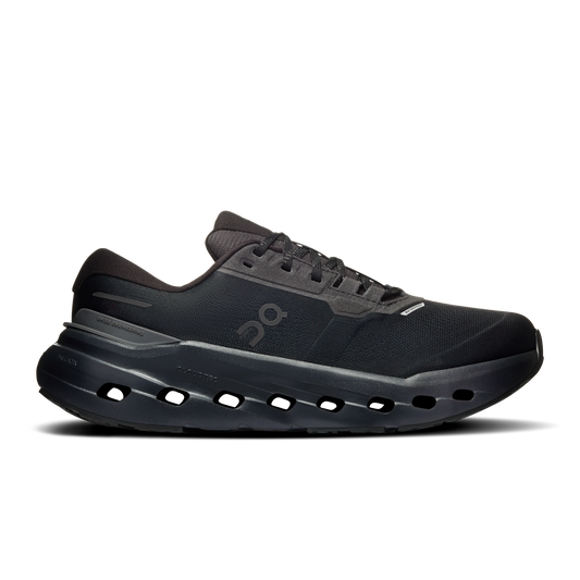 On Running Women's Cloudrunner 3 Waterproof Shoes - Black / Black