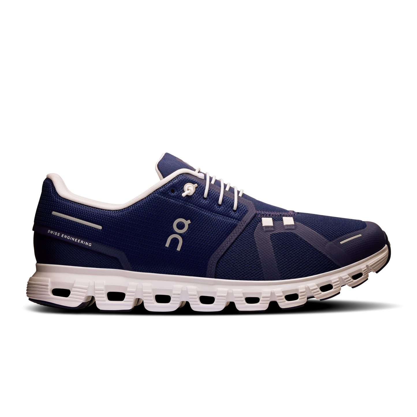 On Running Men's Cloud 6 Shoes - Midnight / White