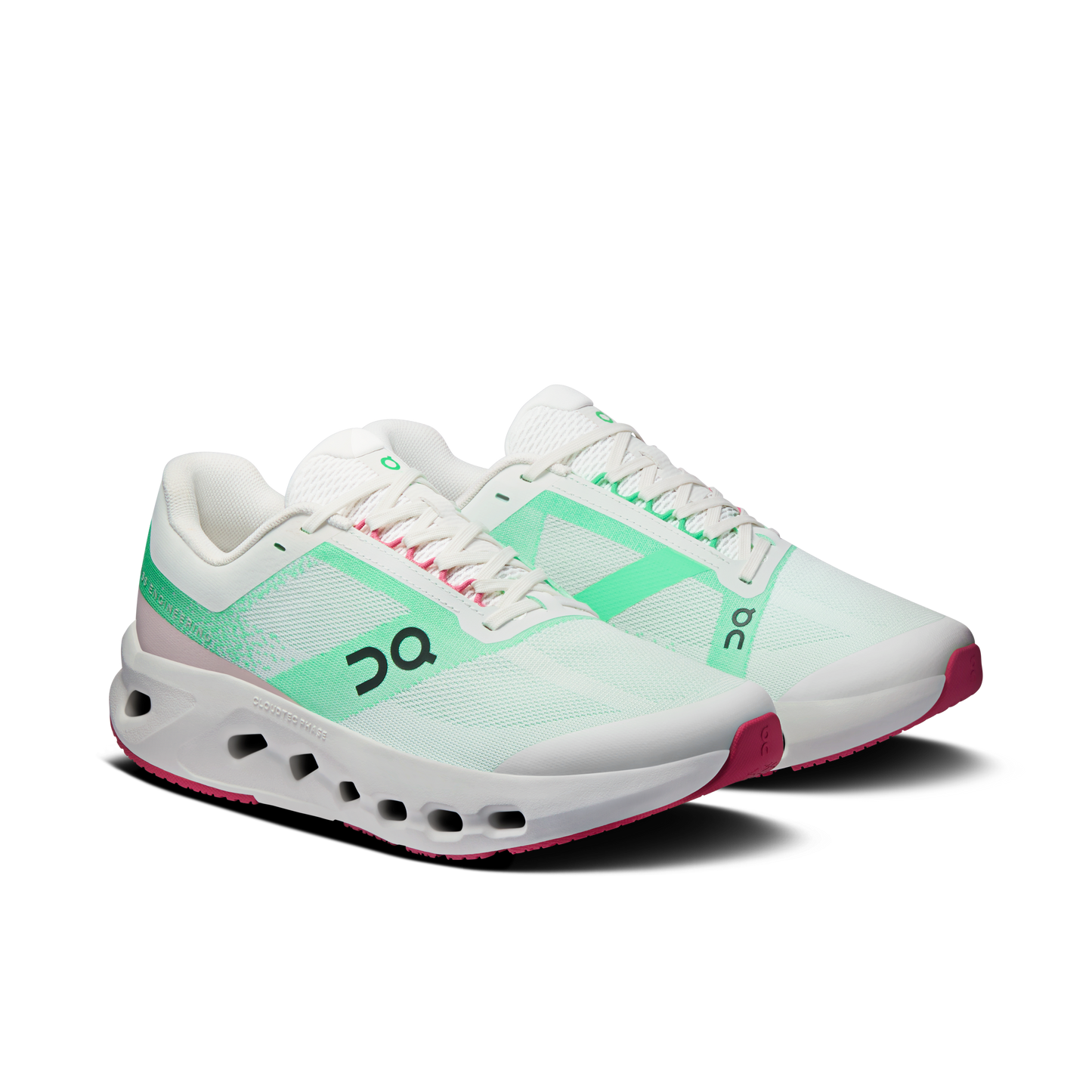 On Running Kids' Cloudsurfer Youth Shoes - Verdite / Ivory