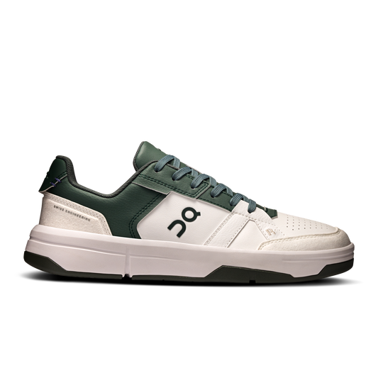 On Running Women's The Roger Clubhouse Shoes - White / Olive - Shopsportive
