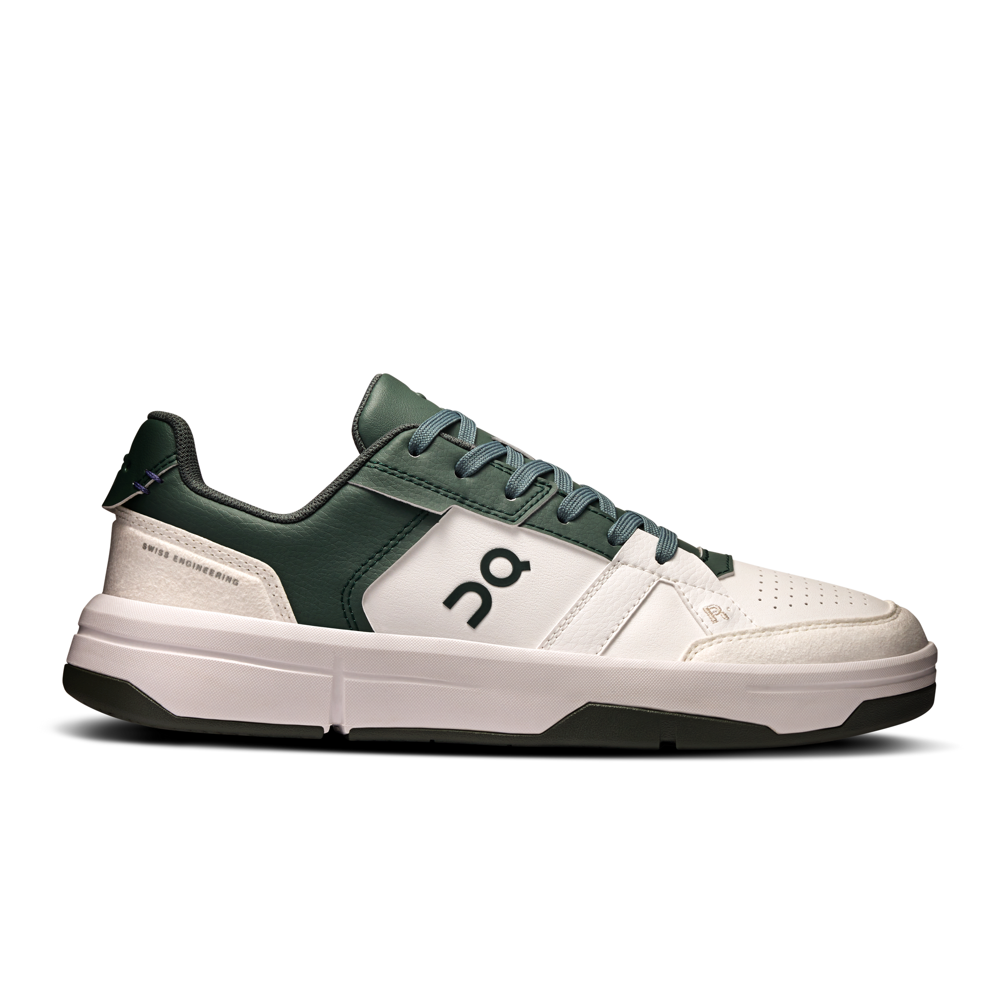 On Running Women's The Roger Clubhouse Shoes - White / Olive - Shopsportive