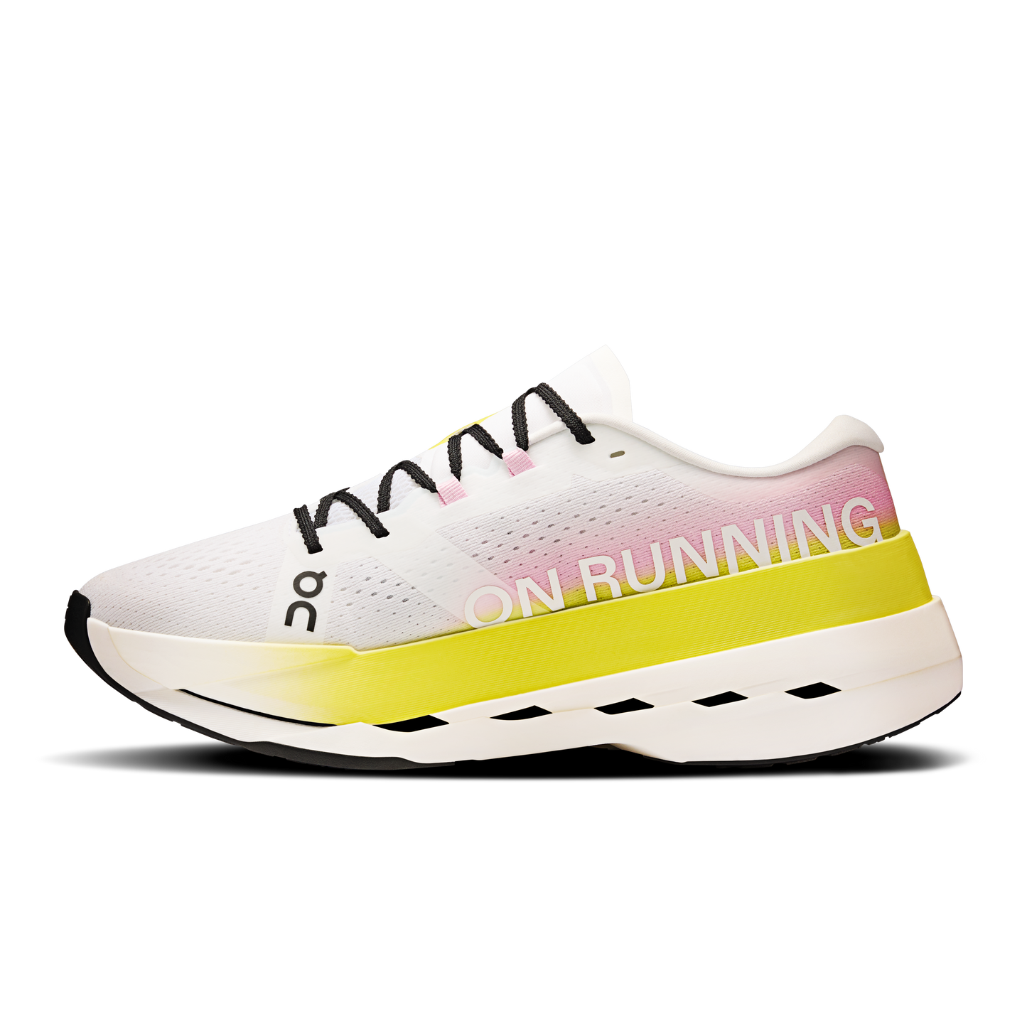 On Running Men's Cloudboom Max Shoes - Lime / Raspberry - Shopsportive