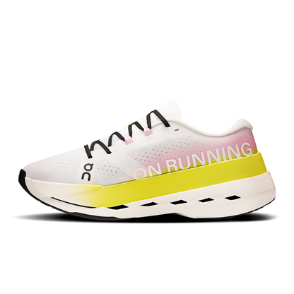 On Running Men's Cloudboom Max Shoes - Lime / Raspberry - Shopsportive