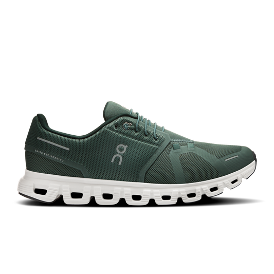 On Running Men's Cloud 6 Shoes - Olive / Evergreen - Shopsportive